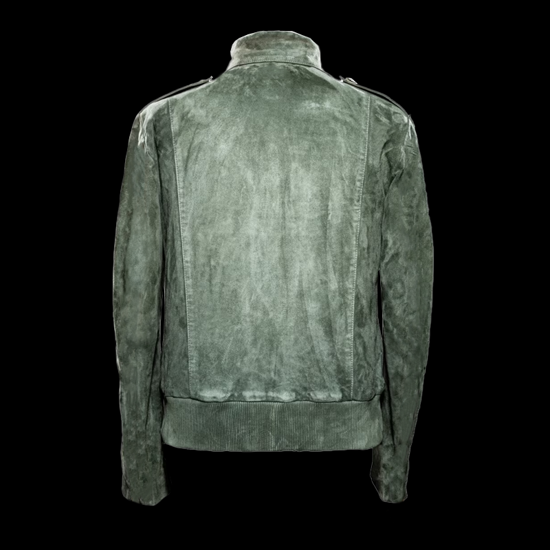Retro Suede Zipper Jacket