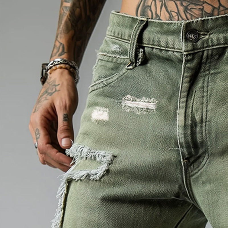 Vintage Denim Brushed Shorts