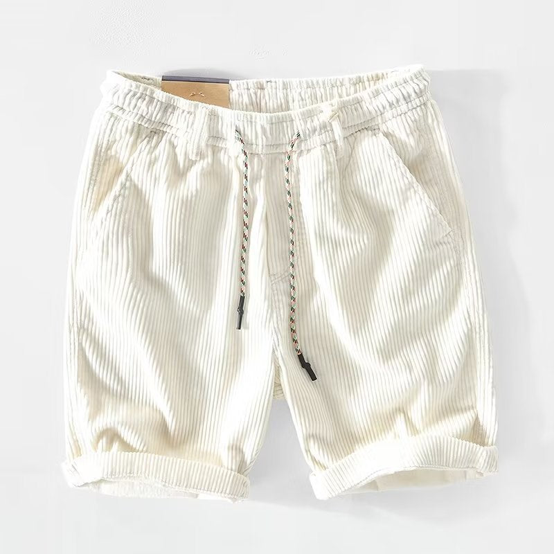 Casual Corduroy Cargo Shorts