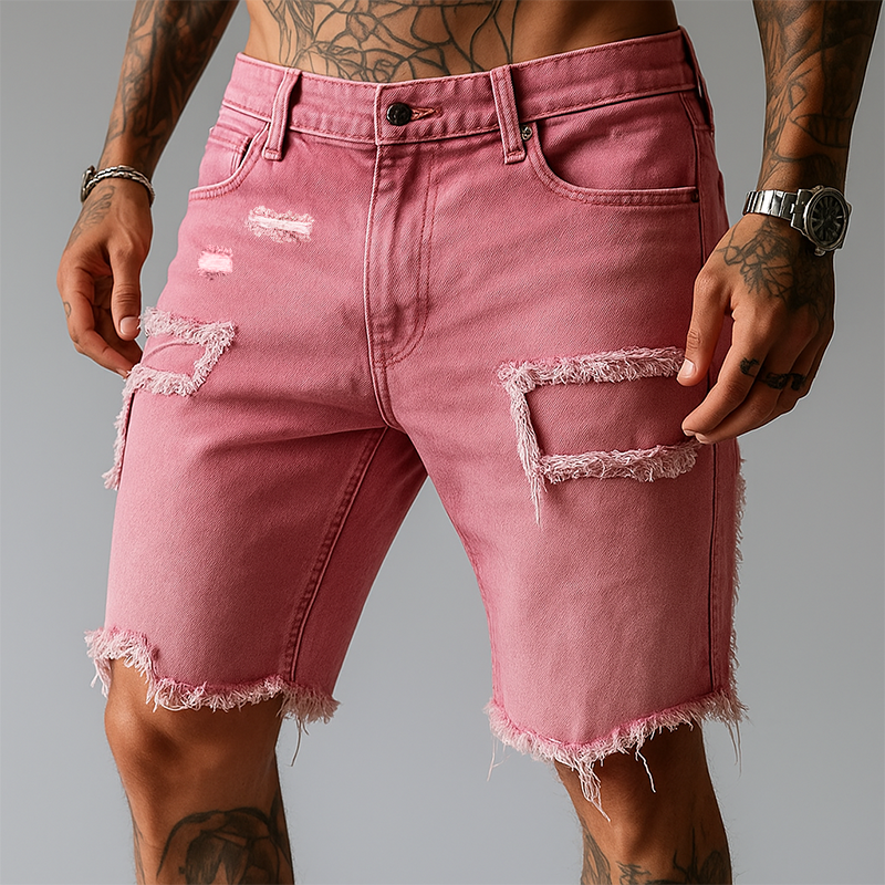 Vintage Denim Brushed Shorts