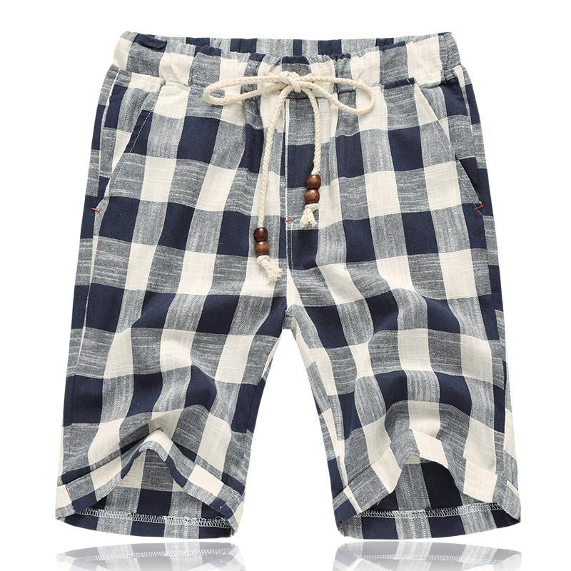 Straight Fit Stripe Shorts