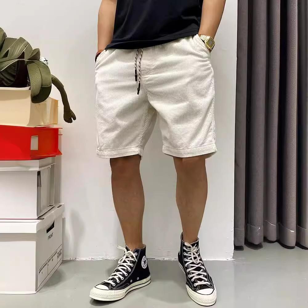 Casual Corduroy Cargo Shorts