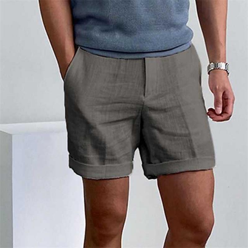 Vintage Linen Beach Shorts