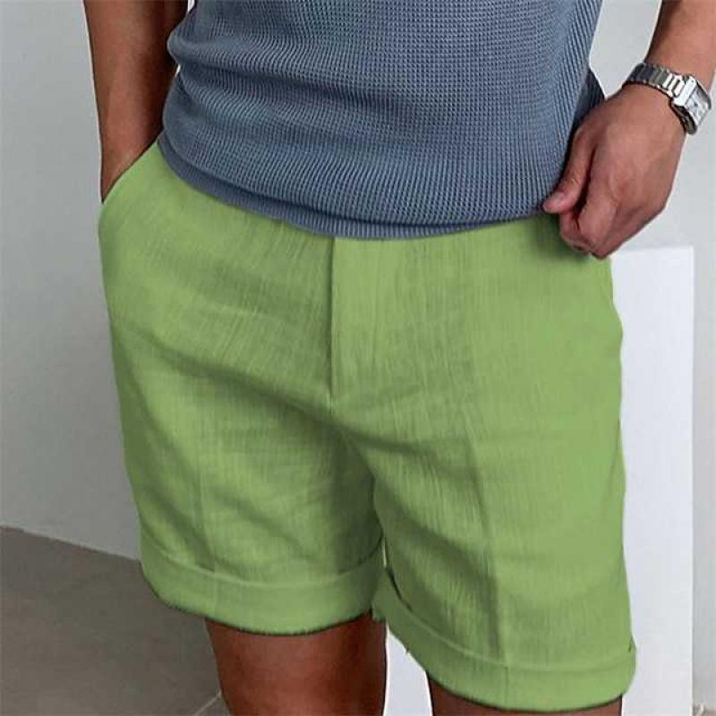 Vintage Linen Beach Shorts