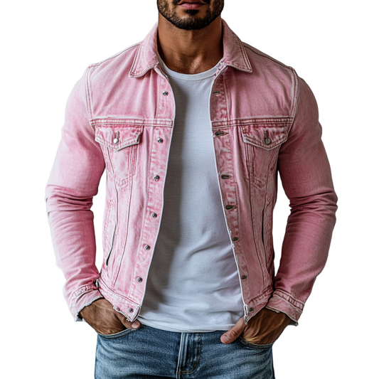 Vintage Washed Denim Jacket