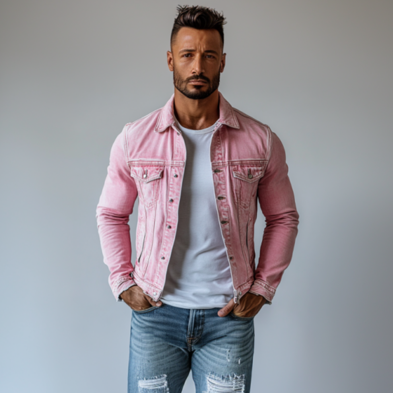 Vintage Washed Denim Jacket