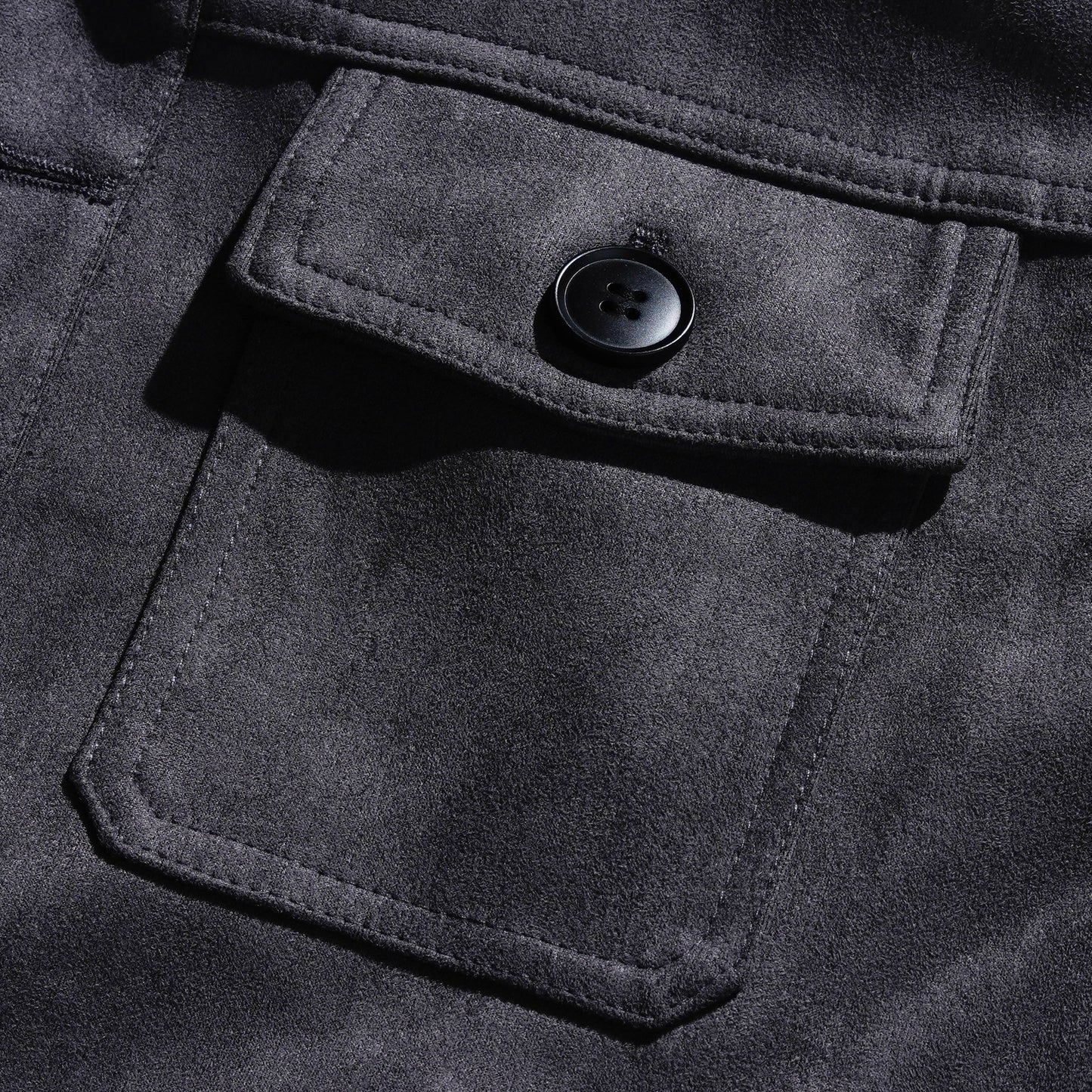 Vintage Suede Stand Jacket