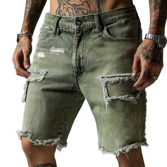 Vintage Denim Brushed Shorts