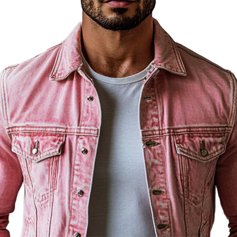 Vintage Washed Denim Jacket