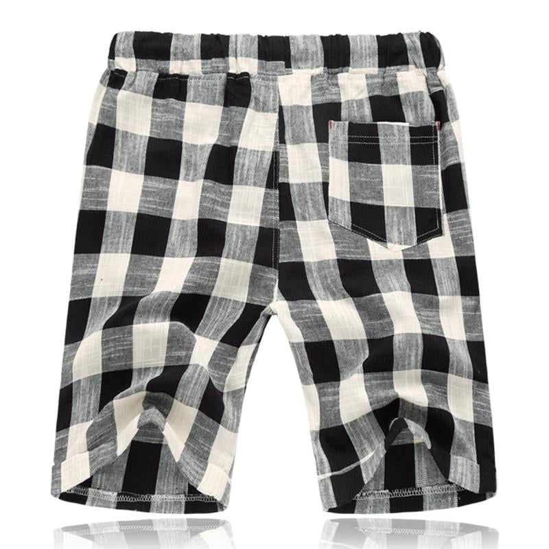 Straight Fit Stripe Shorts
