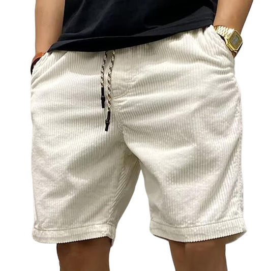 Casual Corduroy Cargo Shorts