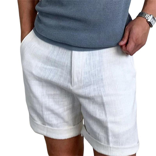 Vintage Linen Beach Shorts
