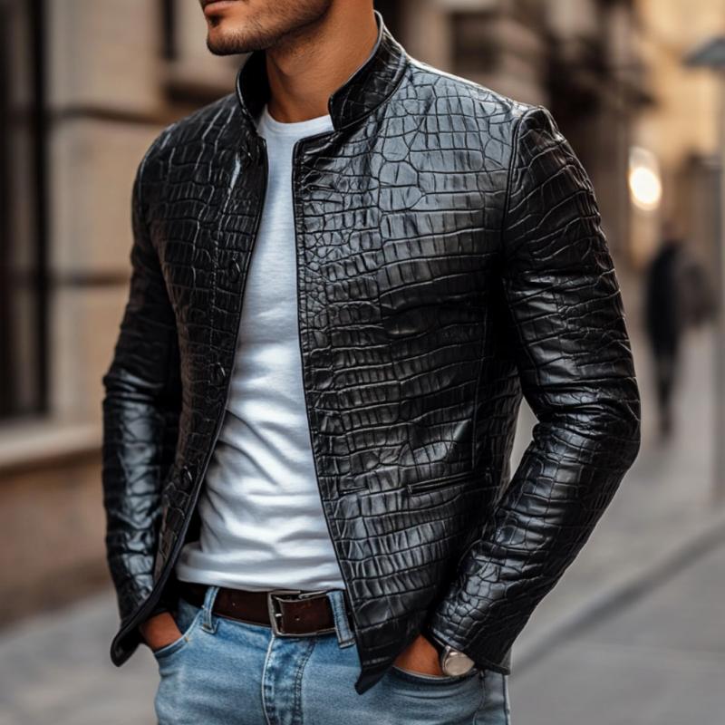 Slim Fit Croc Jacket